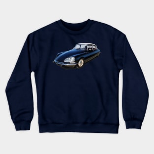 Citroen DS in Black Crewneck Sweatshirt